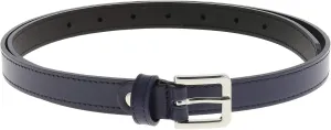 FASHIONGEN - Woman Italian Leather Belt, 2 cm width Ladies Belt for dress, pants, LINDA
