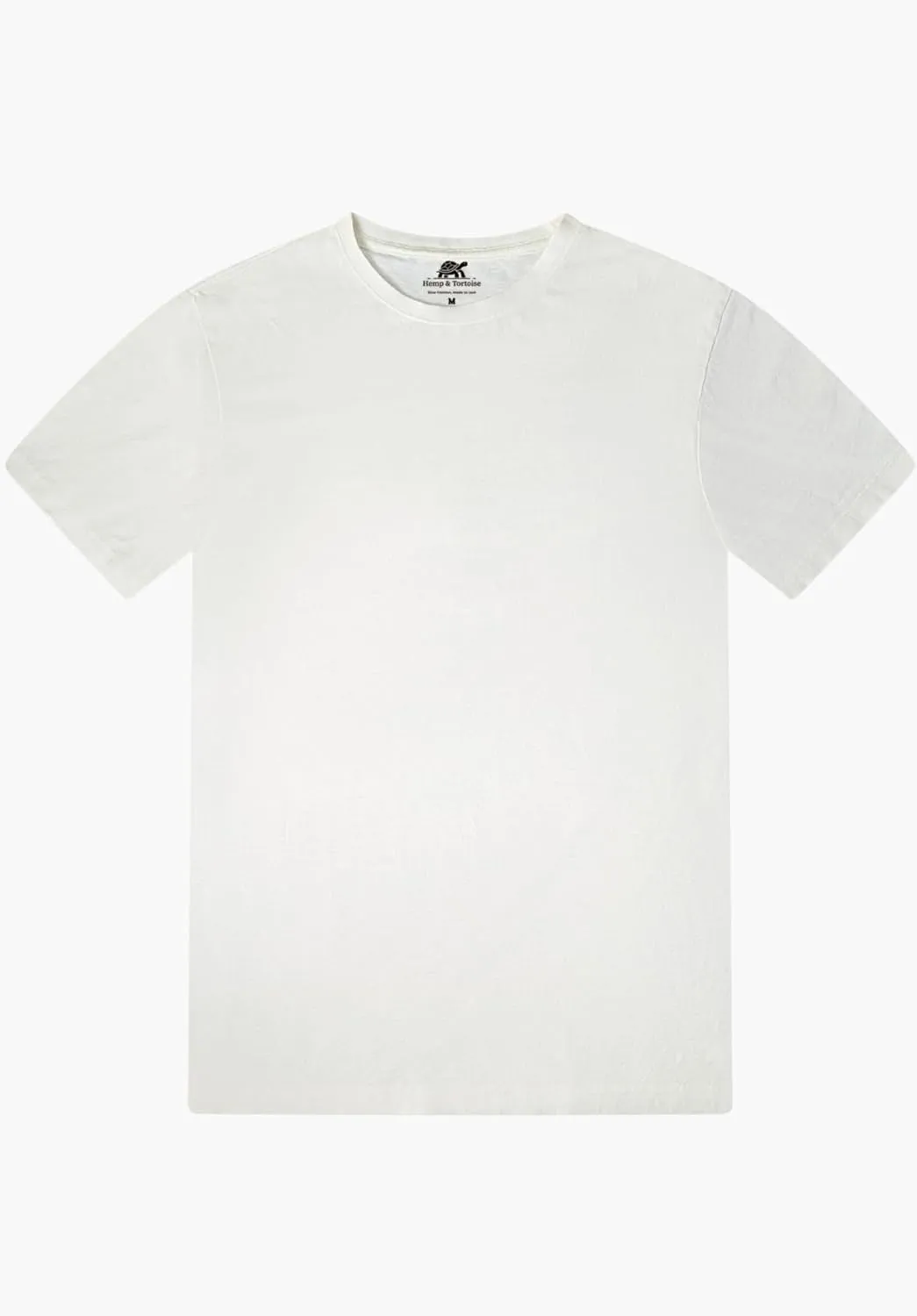 Hemp & Tortoise Men's Hemp T-Shirt  Soft, Durable & Eco-Friendly  55% Hemp, 45% Organic Cotton  Breathable & Long-Lasting