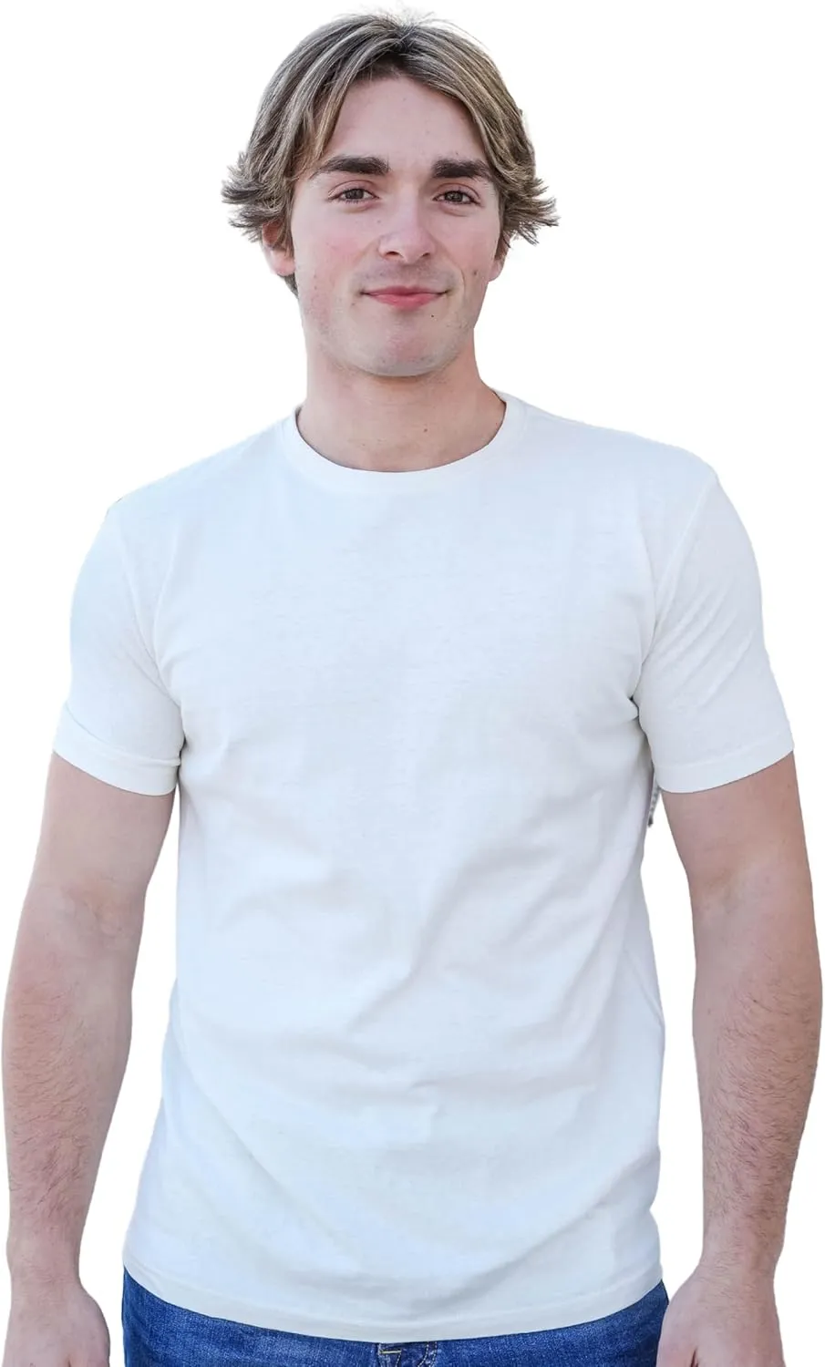 Hemp & Tortoise Men's Hemp T-Shirt  Soft, Durable & Eco-Friendly  55% Hemp, 45% Organic Cotton  Breathable & Long-Lasting