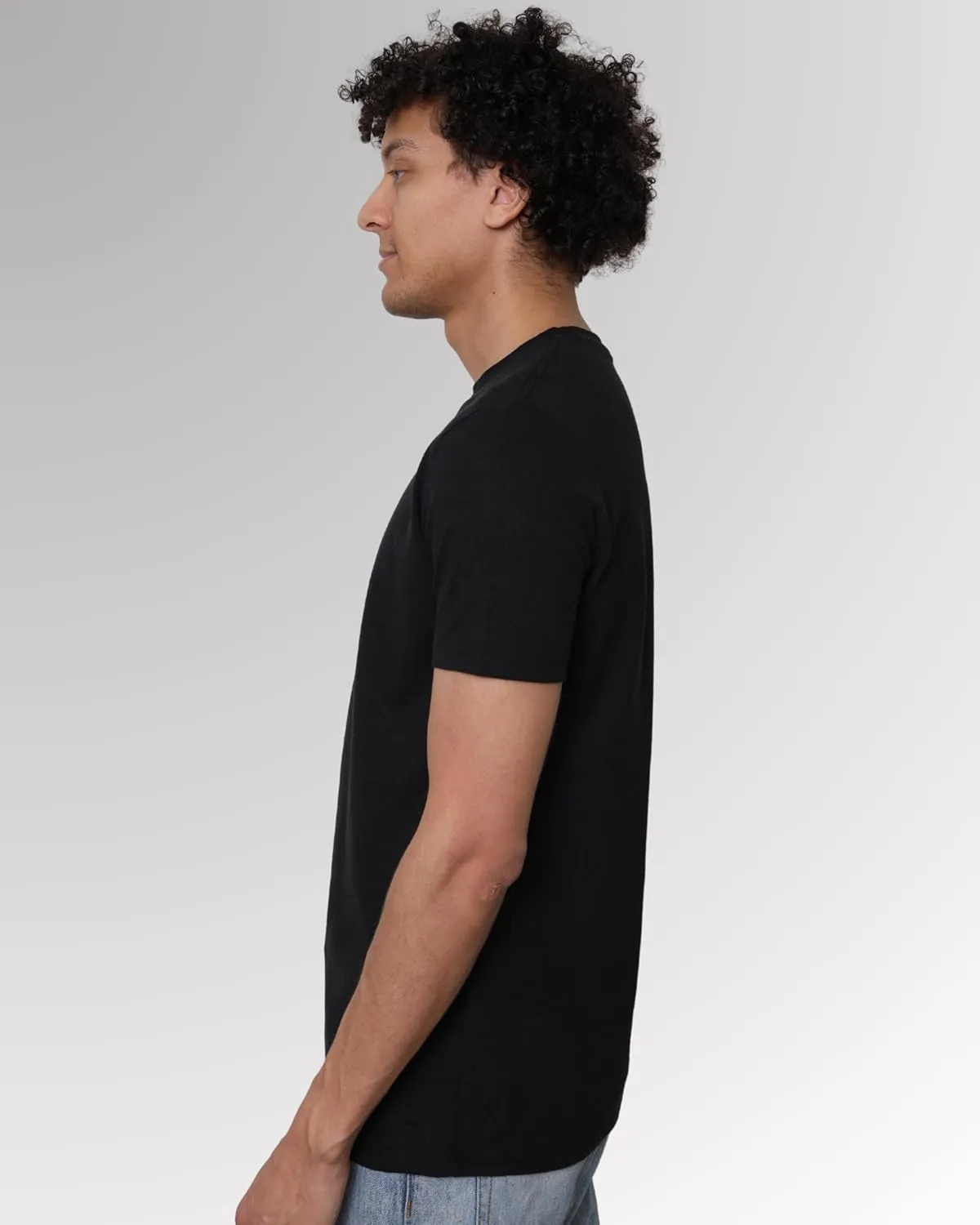 Hemp & Tortoise Men's Hemp T-Shirt  Soft, Durable & Eco-Friendly  55% Hemp, 45% Organic Cotton  Breathable & Long-Lasting