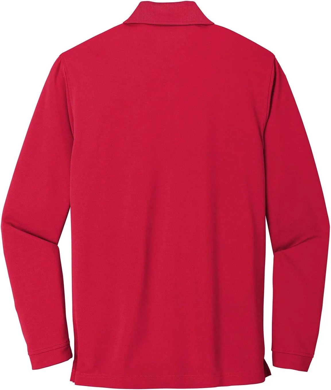 INK STITCH Custom Embroidery Stitching K110LS Men Long Sleeve Polo Shirts - 6 Colors