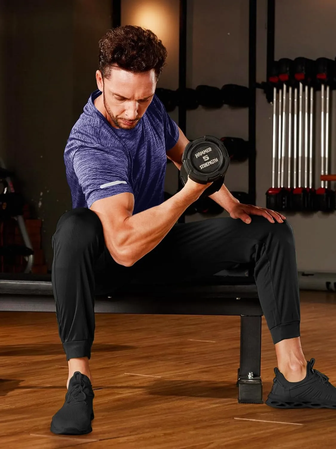 TACVASEN Mens Workout Shirts Short Sleeve Athletic Dry Fit Tshirts Shirts Running Gym Crewneck T-Shirts