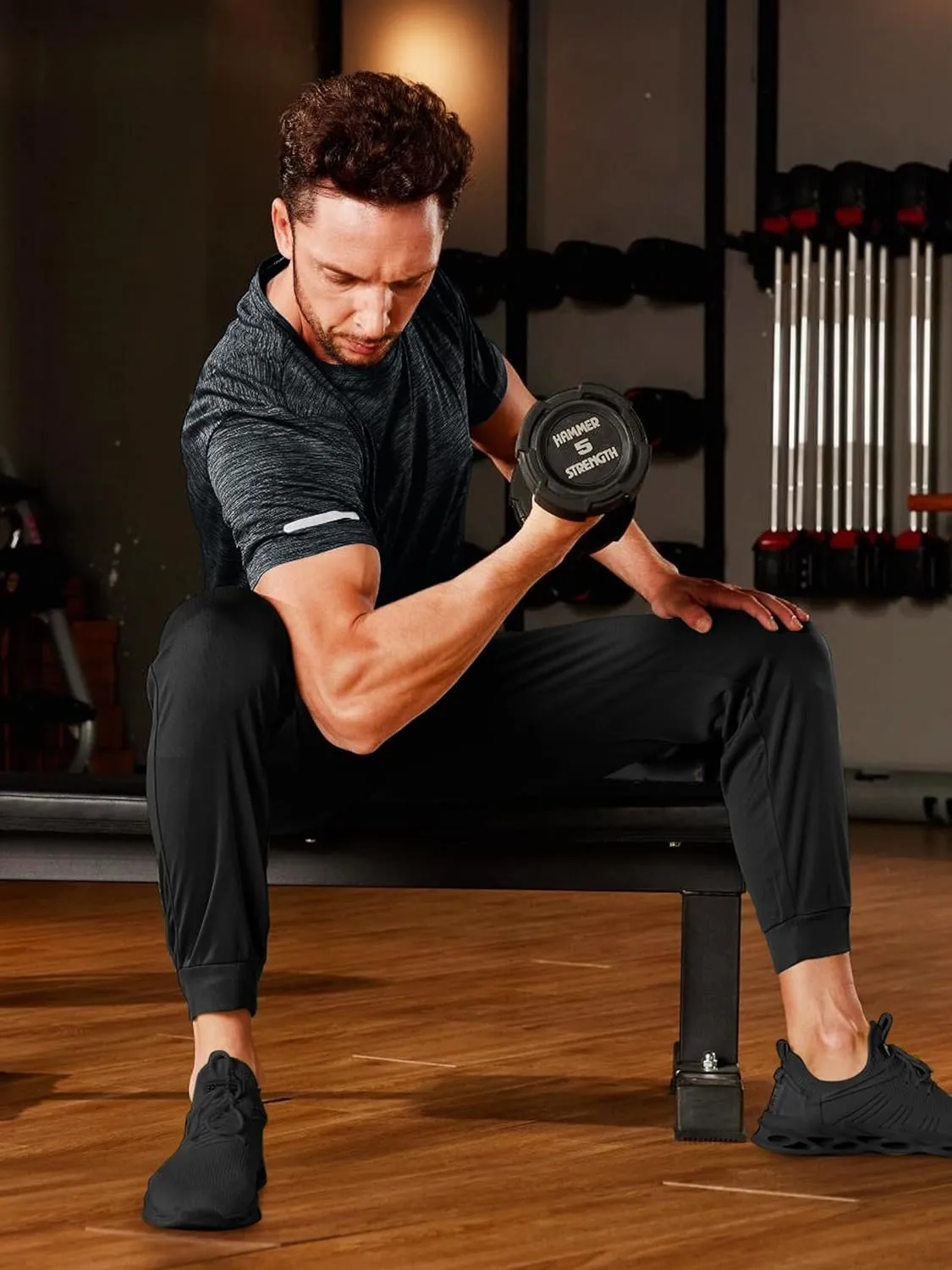 TACVASEN Mens Workout Shirts Short Sleeve Athletic Dry Fit Tshirts Shirts Running Gym Crewneck T-Shirts