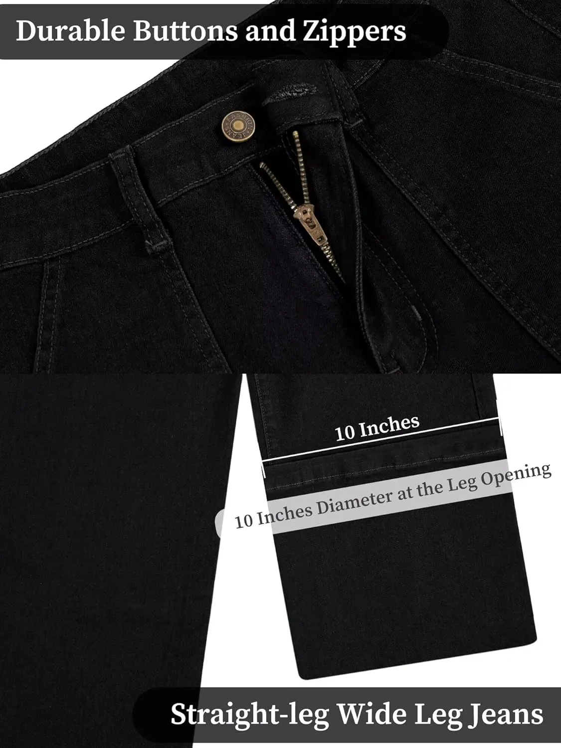 Womens Wide Leg Jeans High Waisted Carpenter Cargo Jeans Casual 90s Y2K Flap Pocket Straight Leg Jeans for Women
